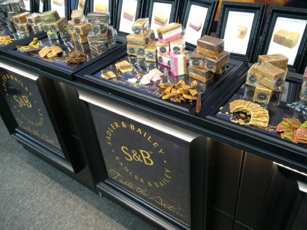 The Sadler & Bailey stand at the UBT Expo. 